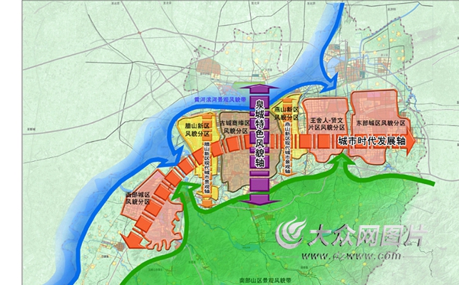 济南中心城区要扩1倍"一城两区"规划出炉